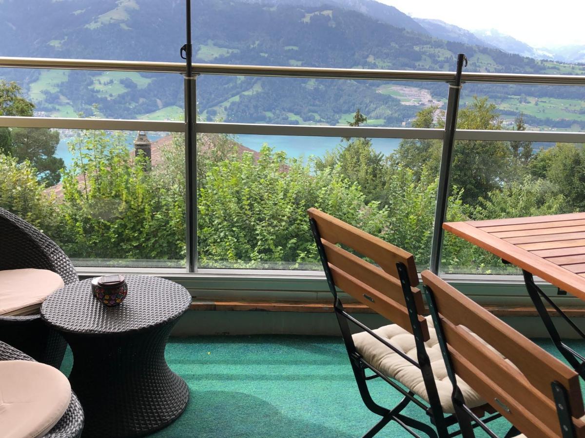 Wohnung Mit See Und Bergsicht Im Vier Sterne Hotel 베아텐베르크 외부 사진